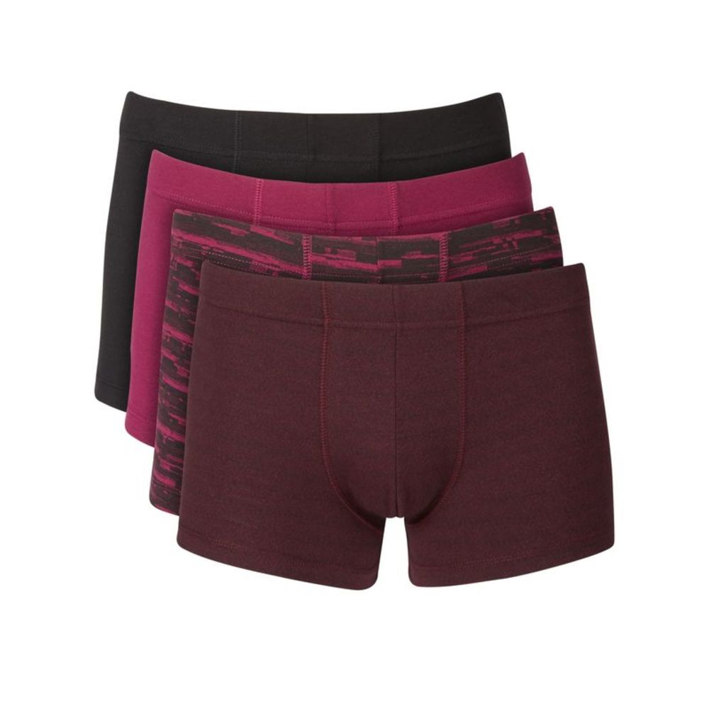 ALFATECH BY ALFANI Intimates 4 Pack Purple Boxer Brief Underwear S